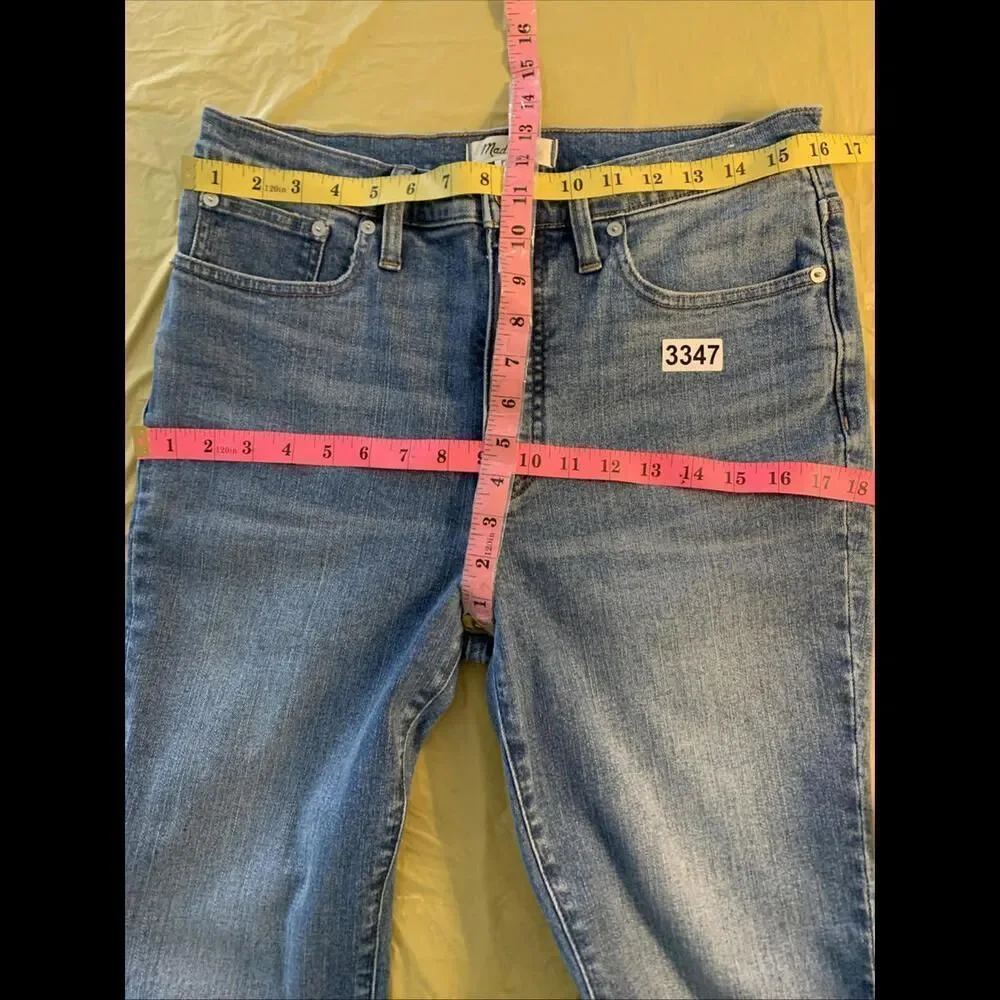 Madewell Blue Flare Jeans - Picture 5 of 6